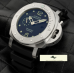 HK1287 PANERAİ SUBMARSİBLE GÜMÜŞ KASA SİYAH KORDON